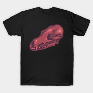 Neon Fox Skull T-Shirt